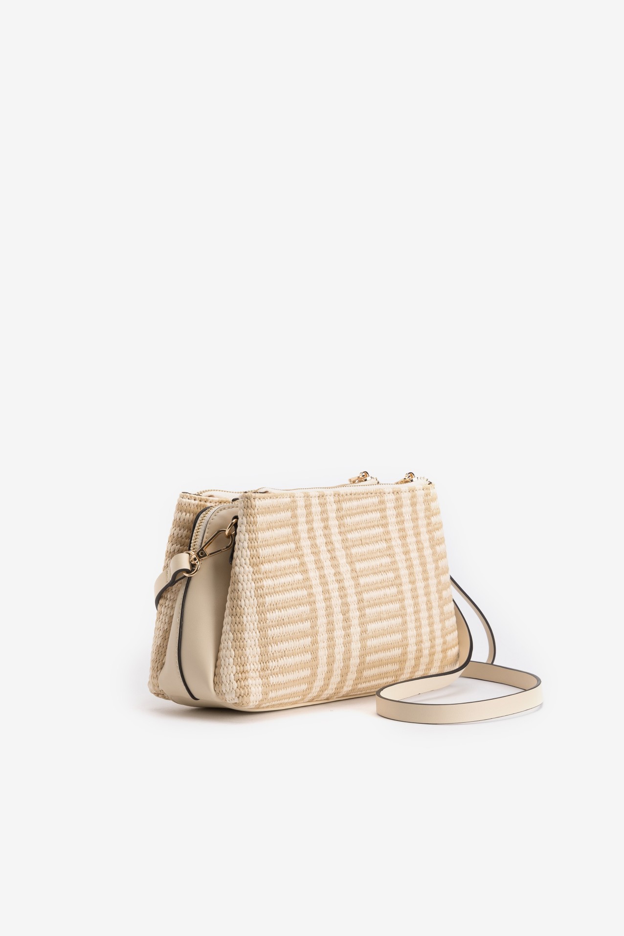 Beige Minimalist Wallet Bag