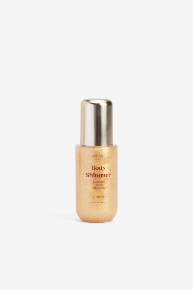 Golden Body Shimmer Cosmetic
