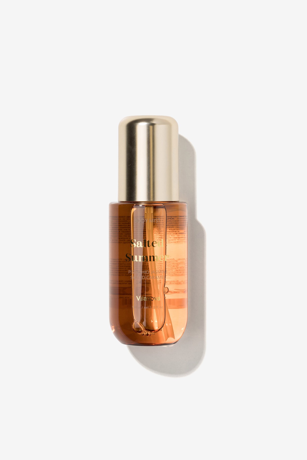 Orange Beauty Serum Bottle