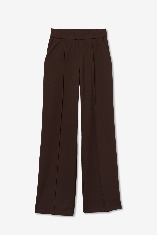 Wide Leg Brown Trousers Wide Leg Brown Trousers