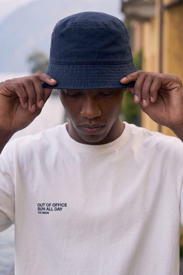 Dark Blue Bucket Hat