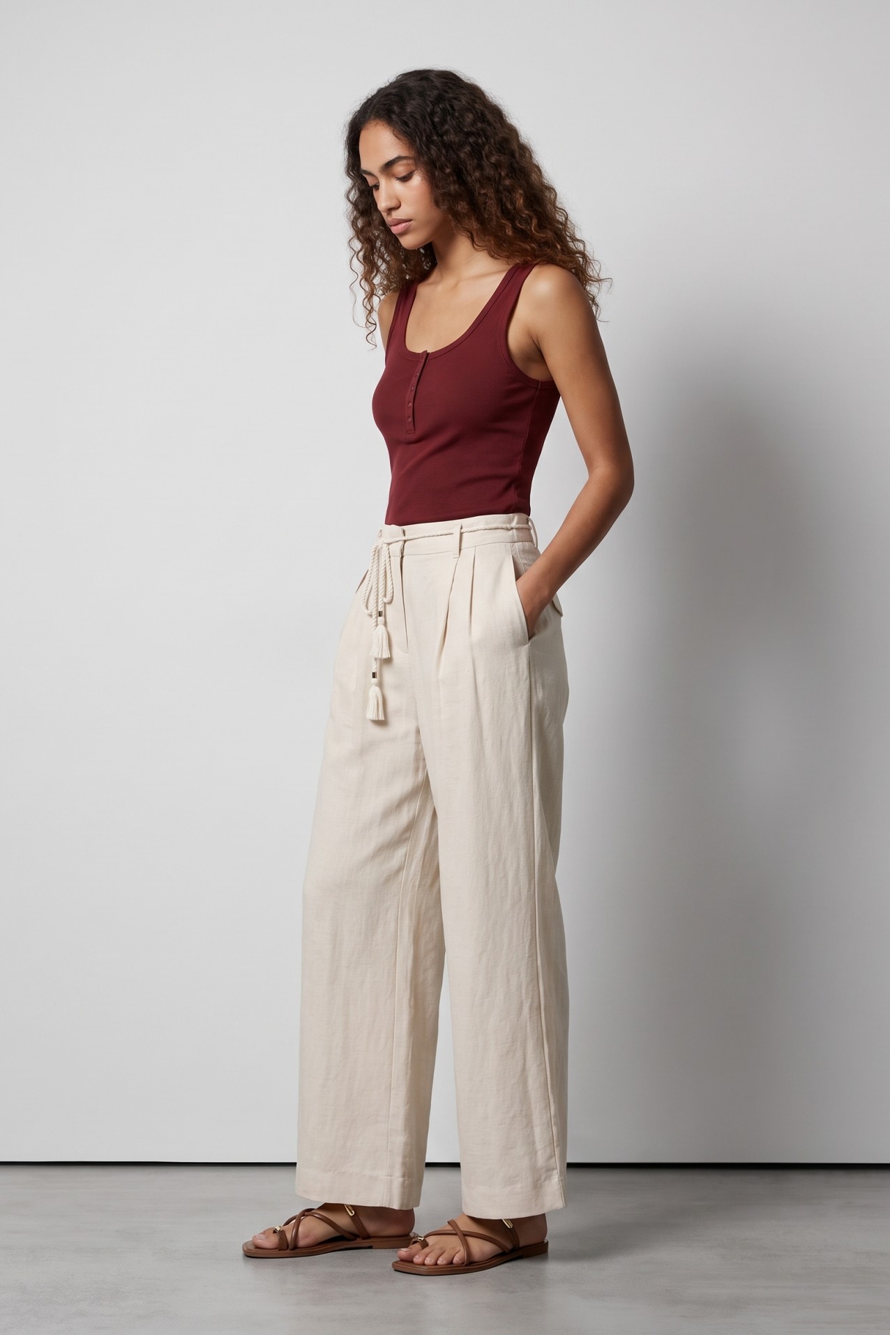 Red Crop T-shirt W/S