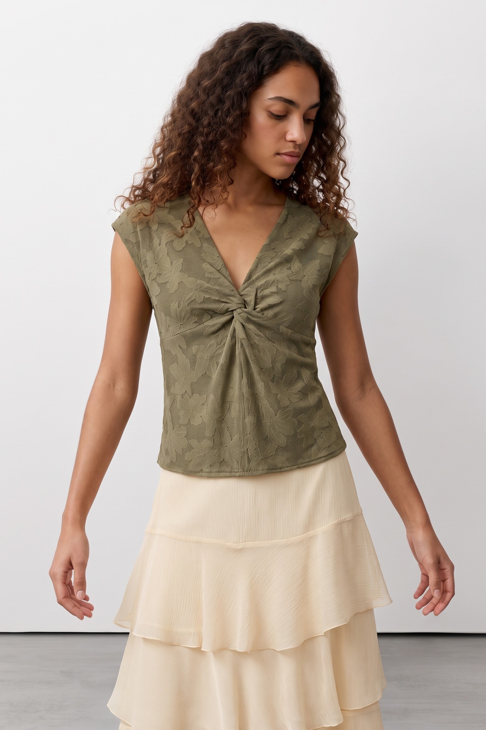Green Regular Fit T-shirt