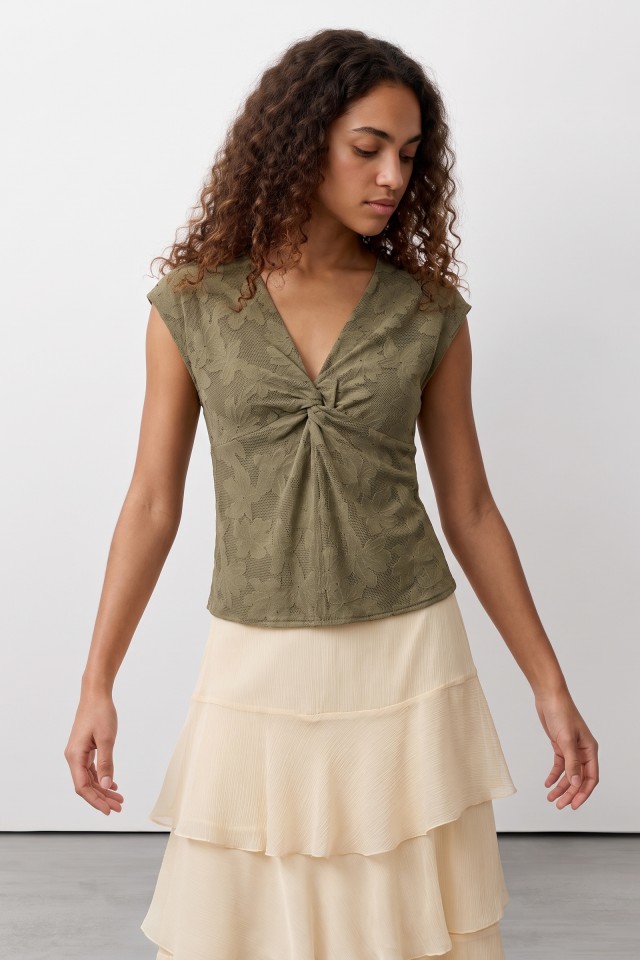 Green Regular Fit T-shirt