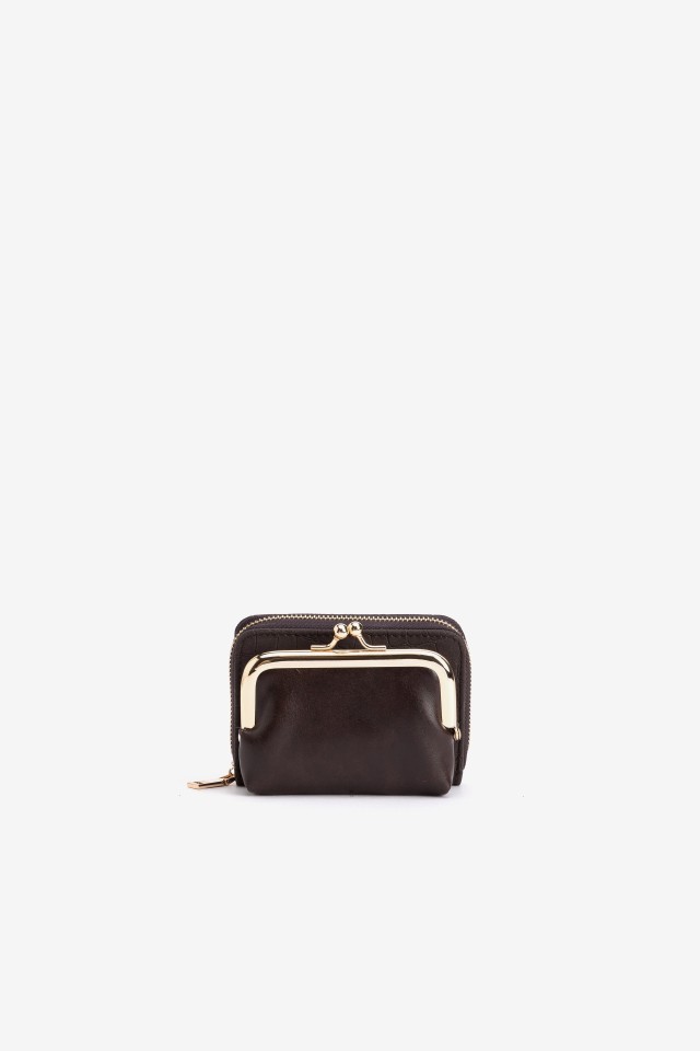 Brown Coin Purse Minimalist
