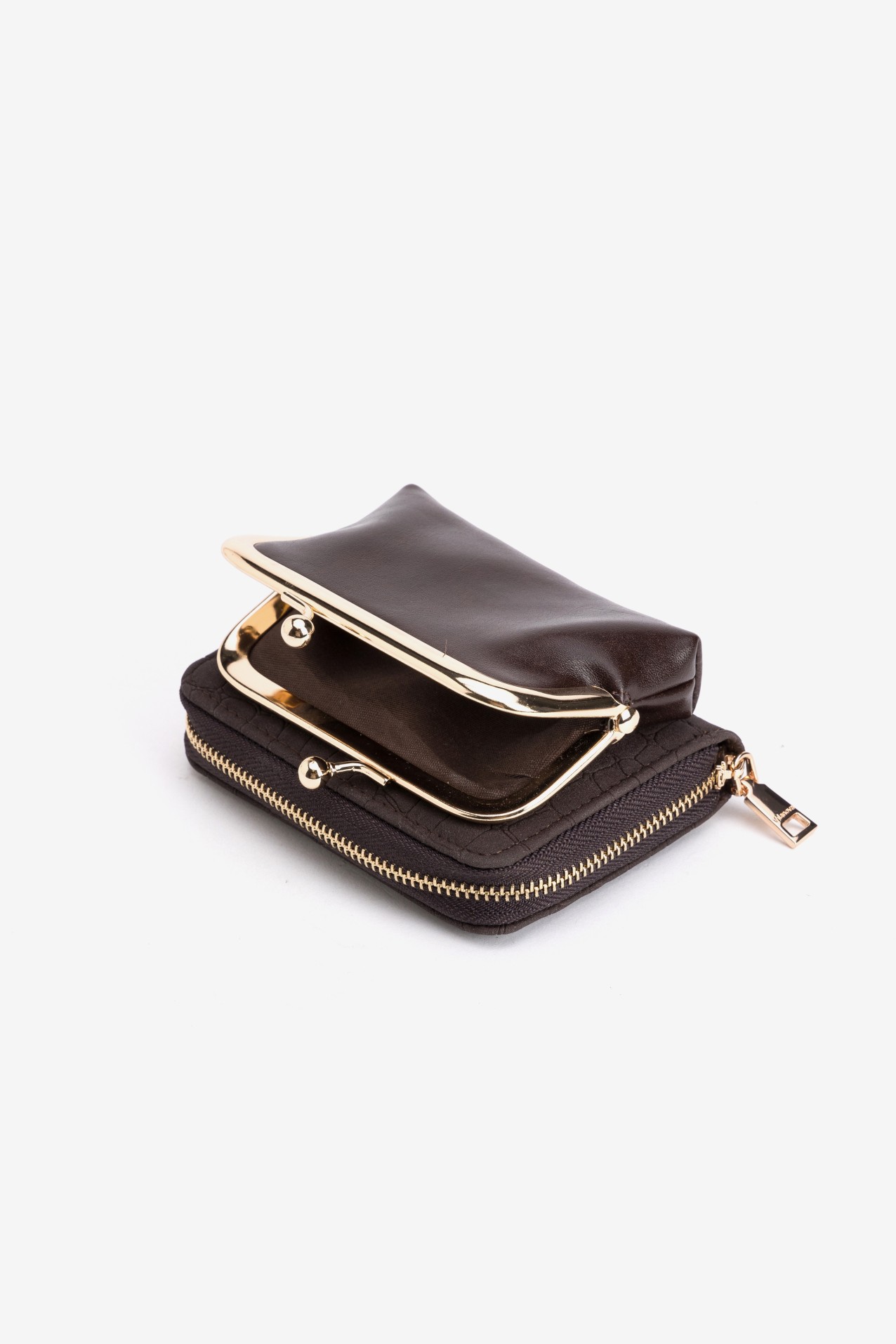 Brown Coin Purse Minimalist