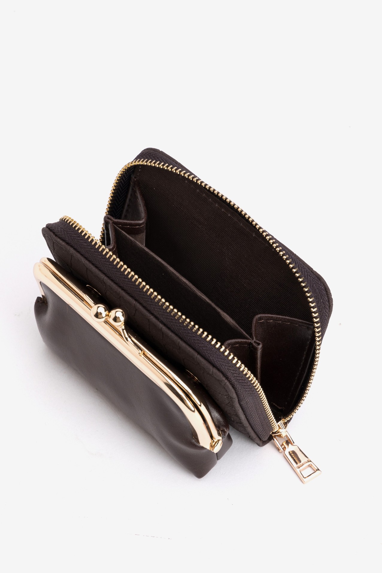 Brown Coin Purse Minimalist