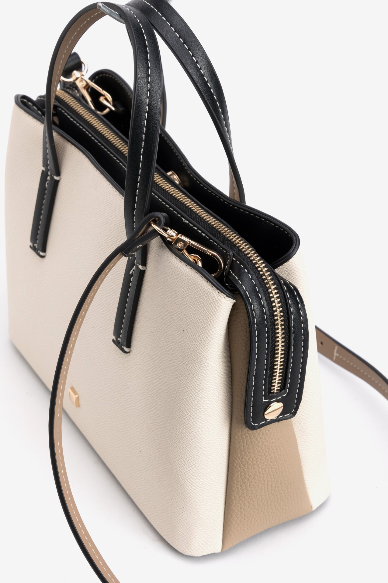 Beige Tote Bag Minimal Chic