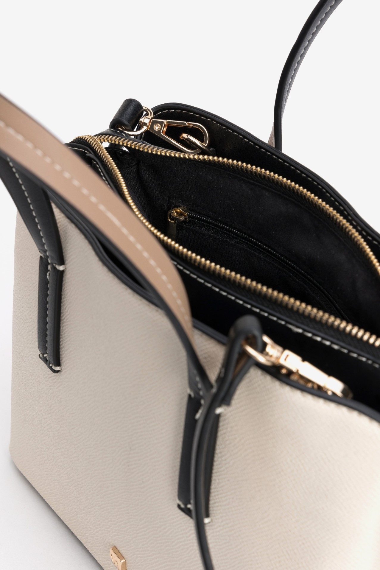 Beige Tote Bag Minimal Chic