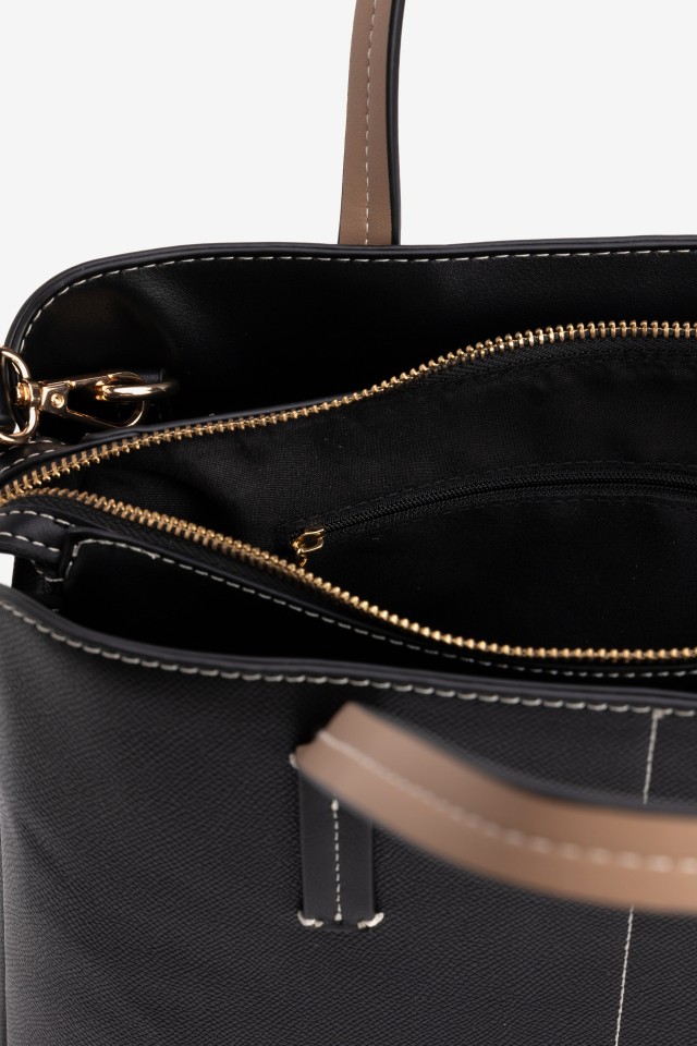 Black Structured Handbag Black Structured Handbag