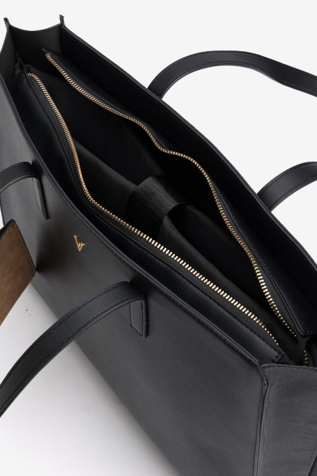 Black Tote Bag Minimalist Black Tote Bag Minimalist
