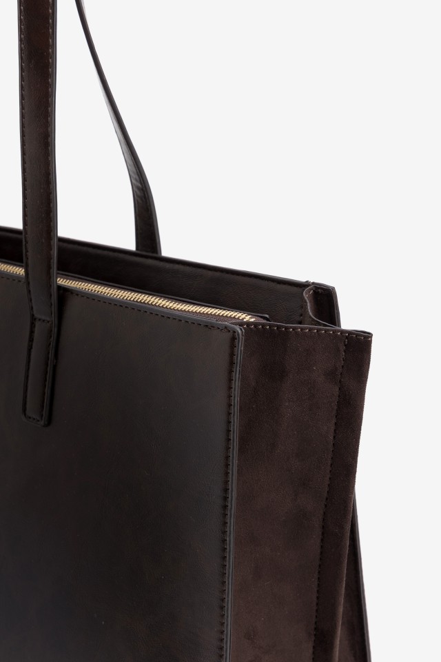 Dark Brown Tote Bag Dark Brown Tote Bag
