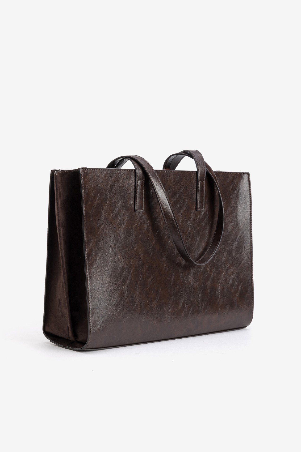 Dark Brown Tote Bag