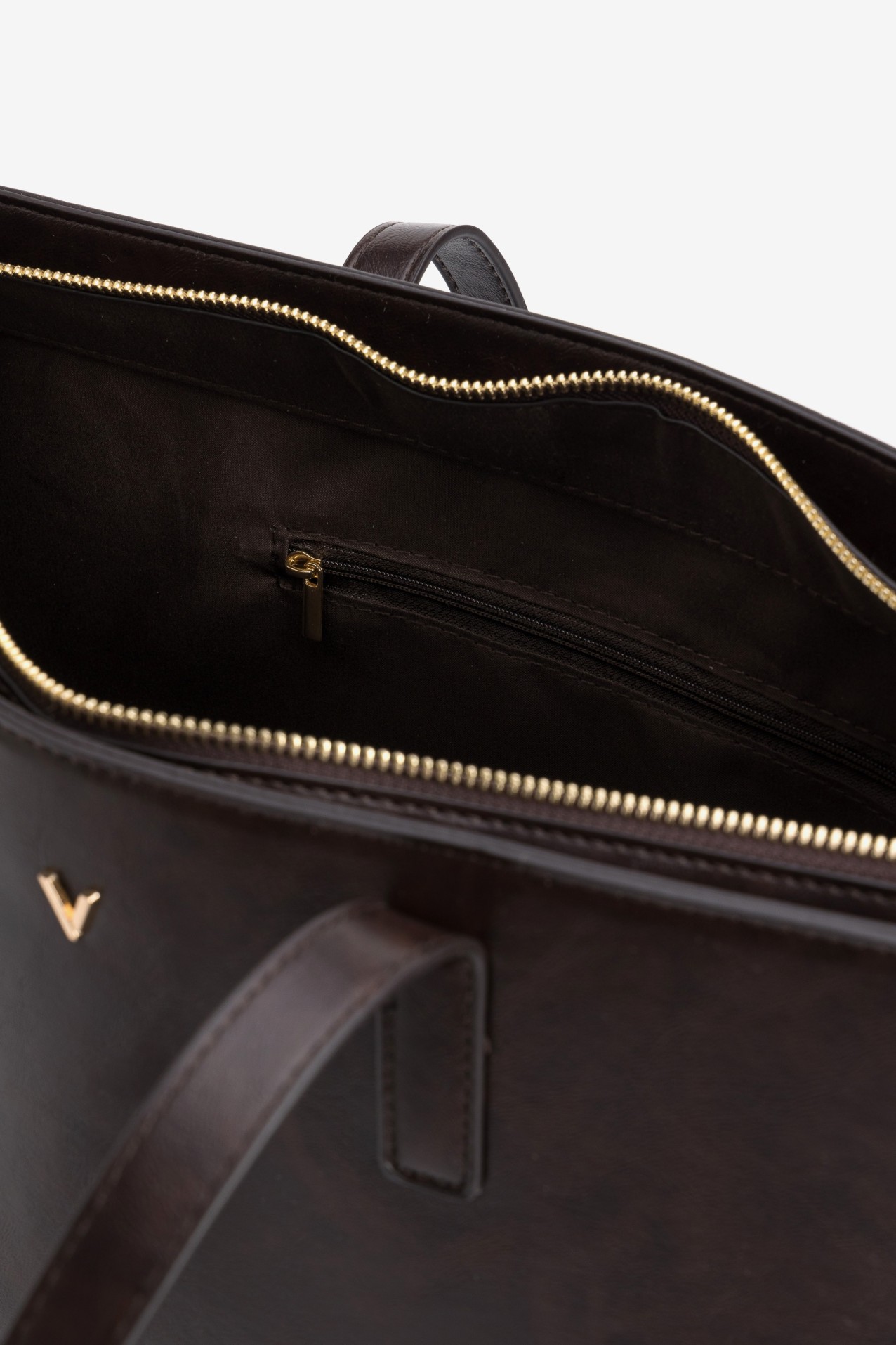 Dark Brown Tote Bag