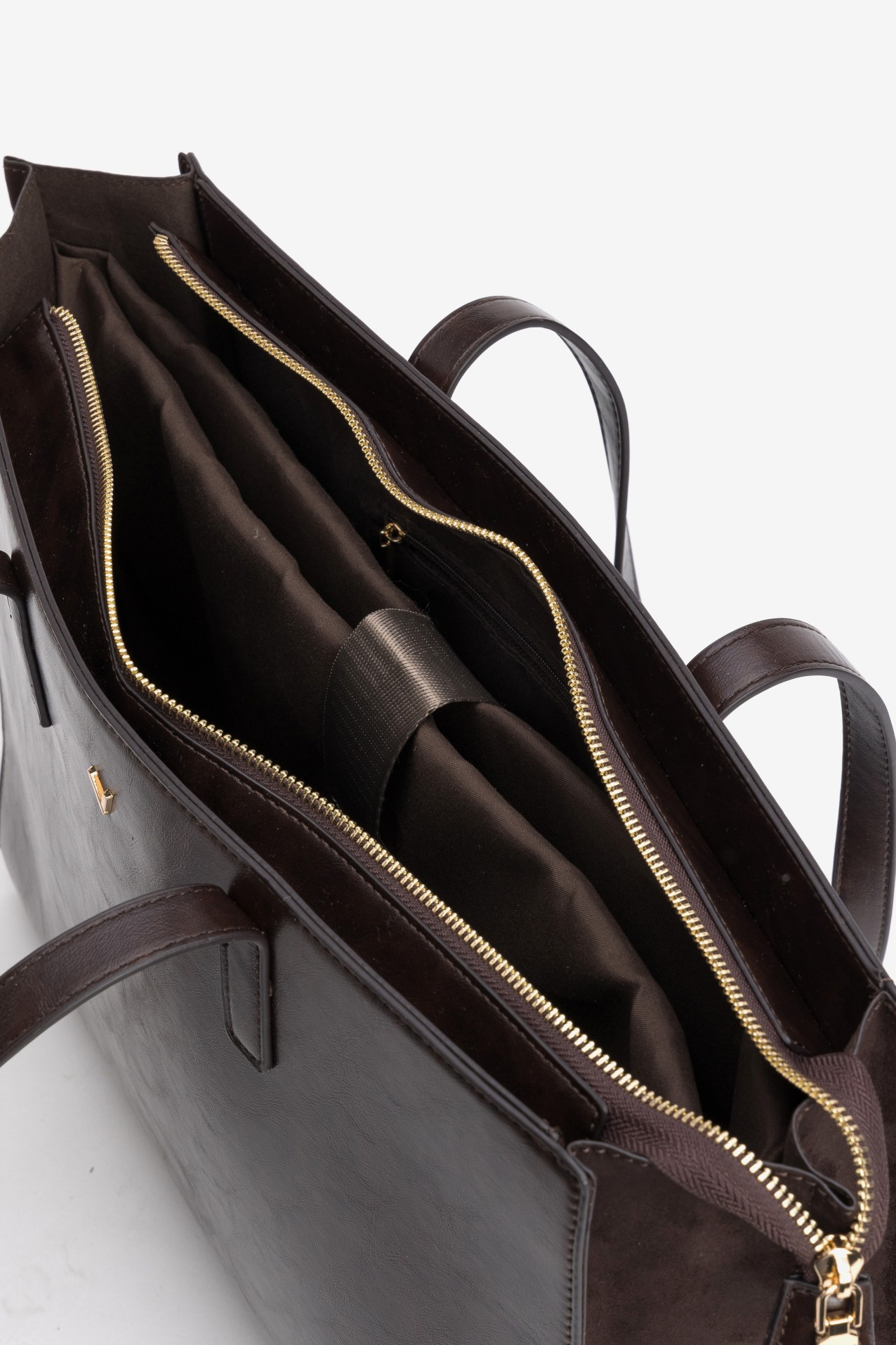 Dark Brown Tote Bag