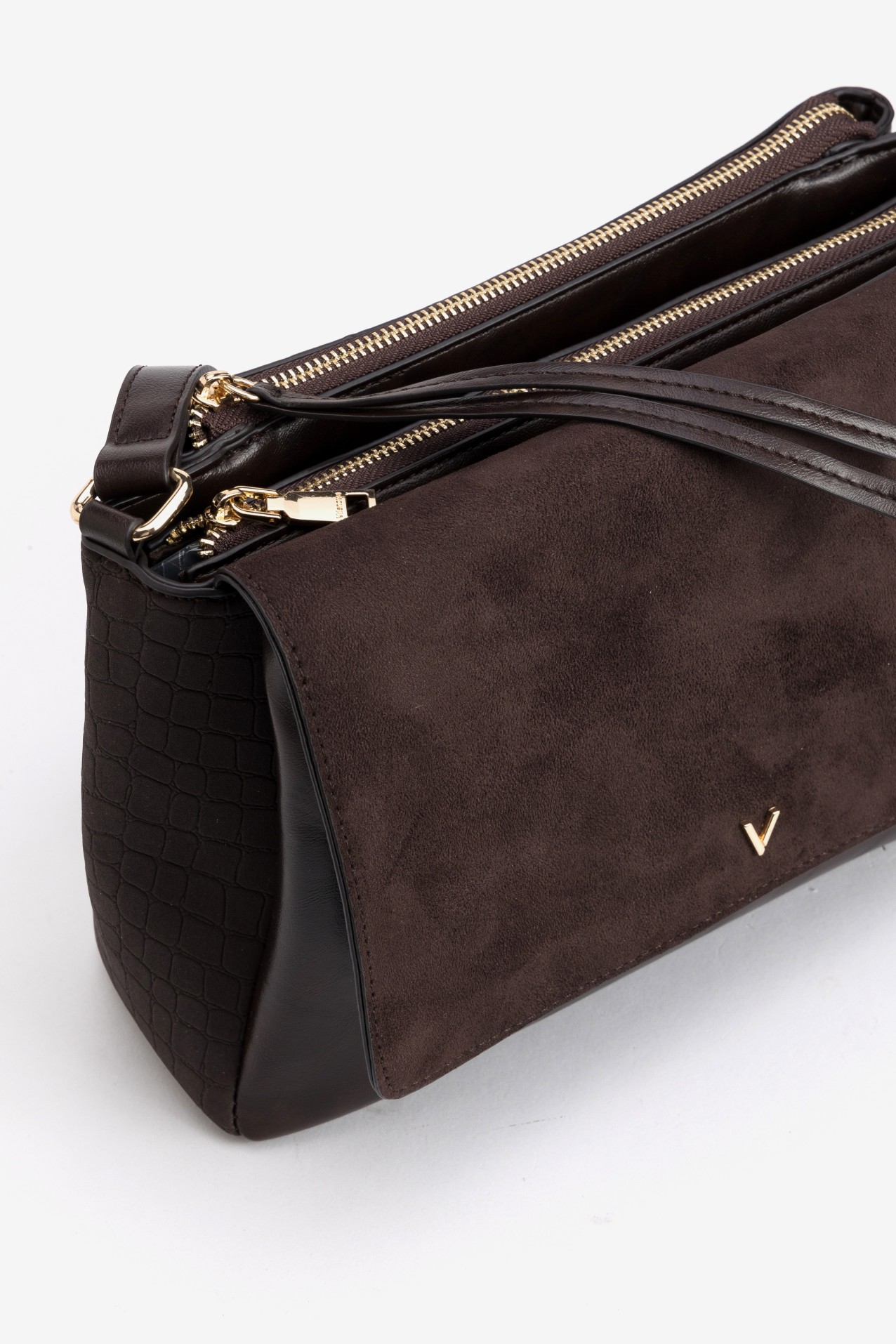 Dark Brown Textured Wallet