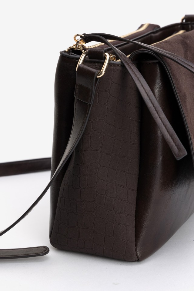 Dark Brown Textured Wallet Dark Brown Textured Wallet