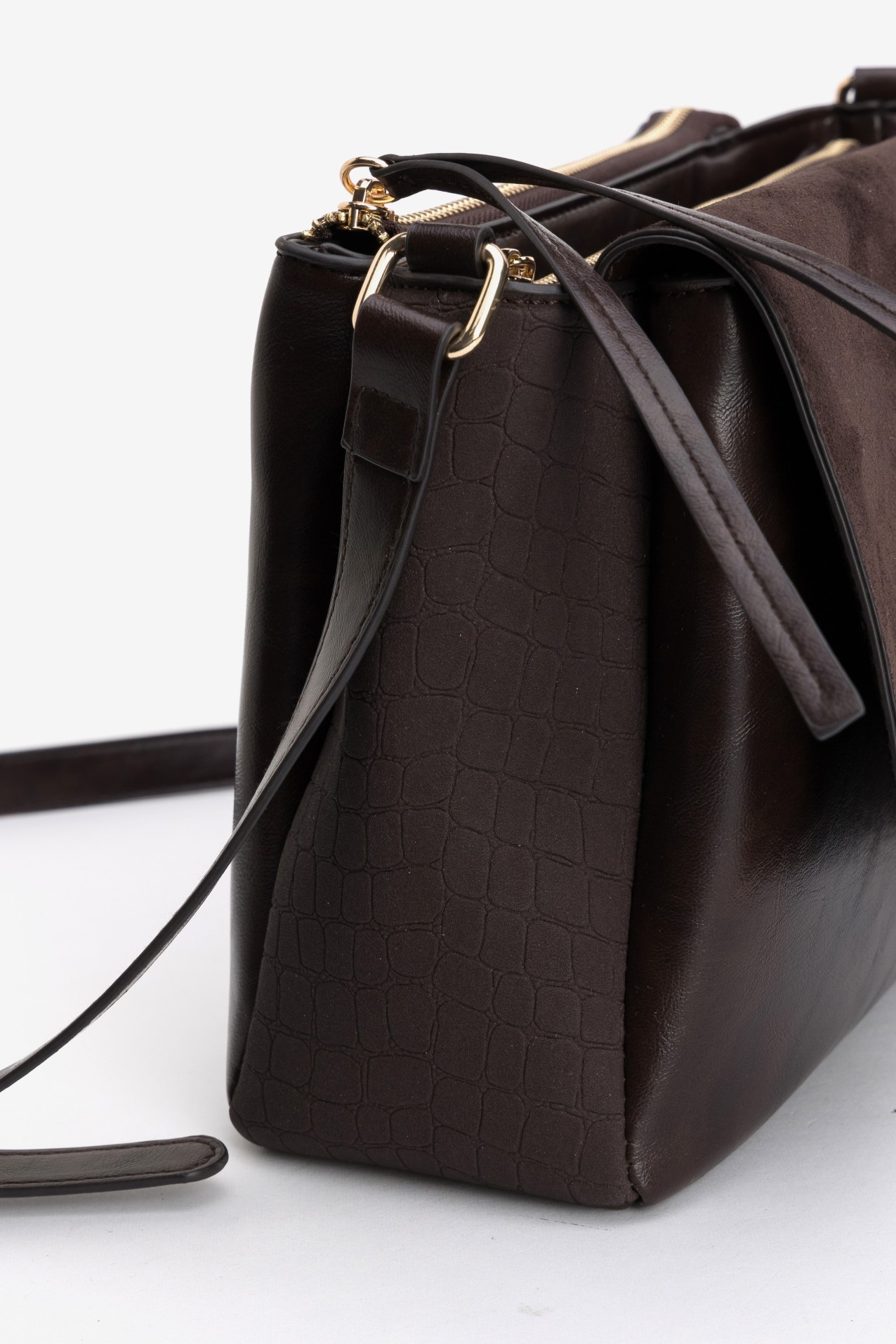 Dark Brown Textured Wallet