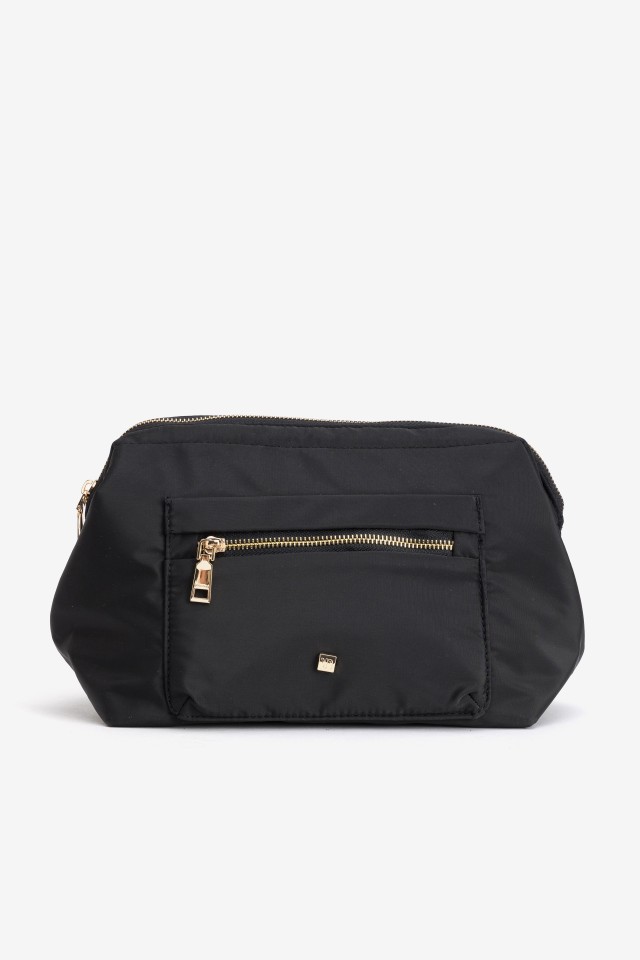 Black minimal coin purse