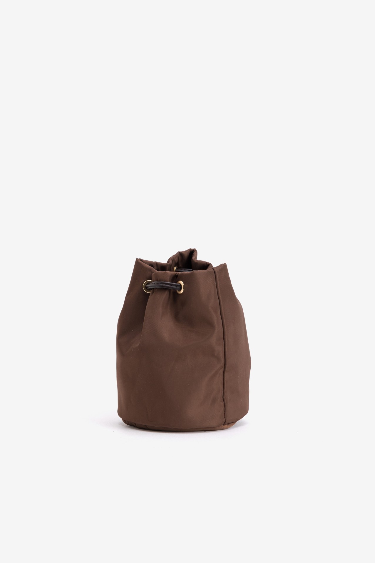 Brown Drawstring Coin Purse