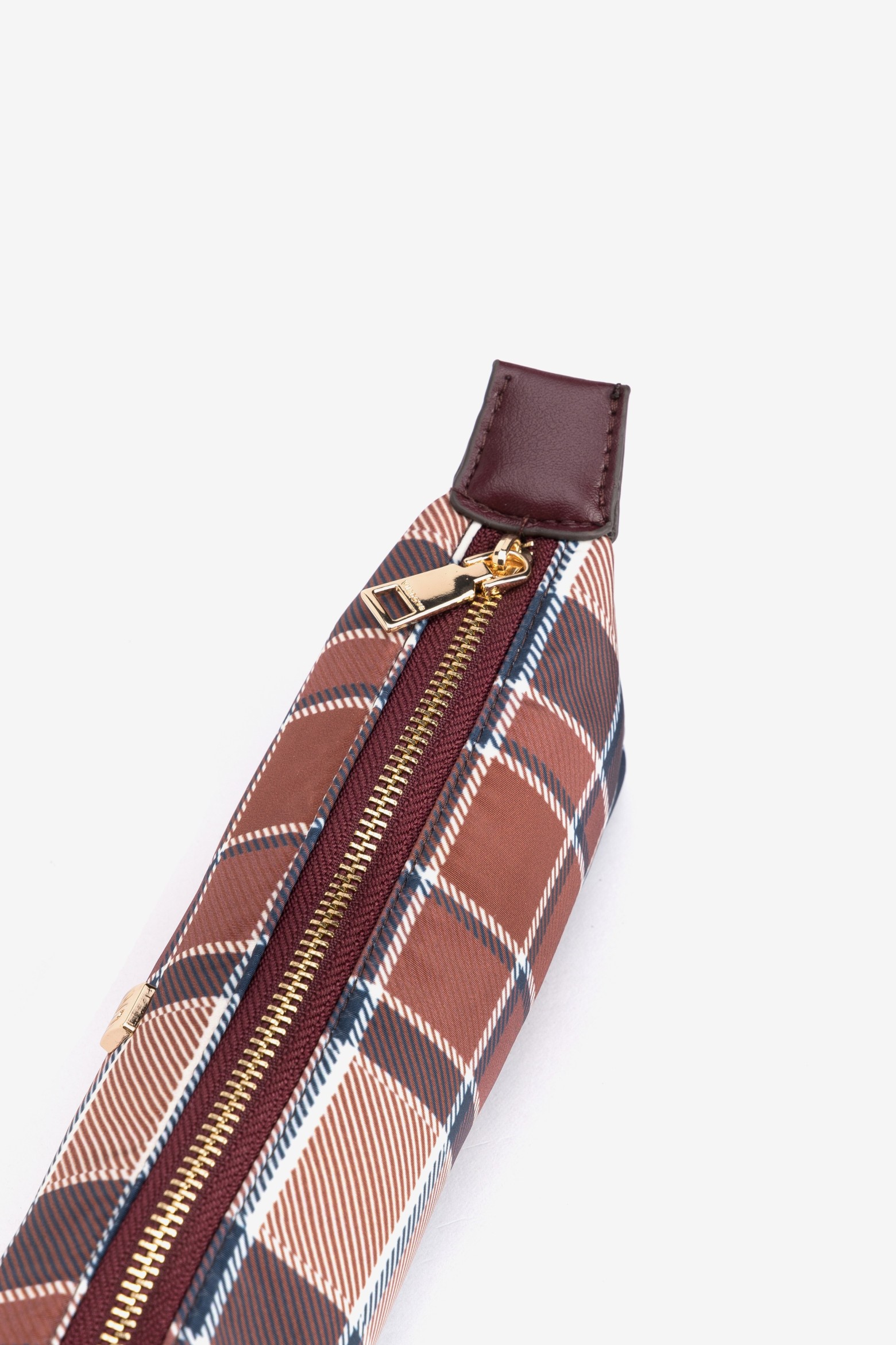 Plaid Rectangular Coin Purse