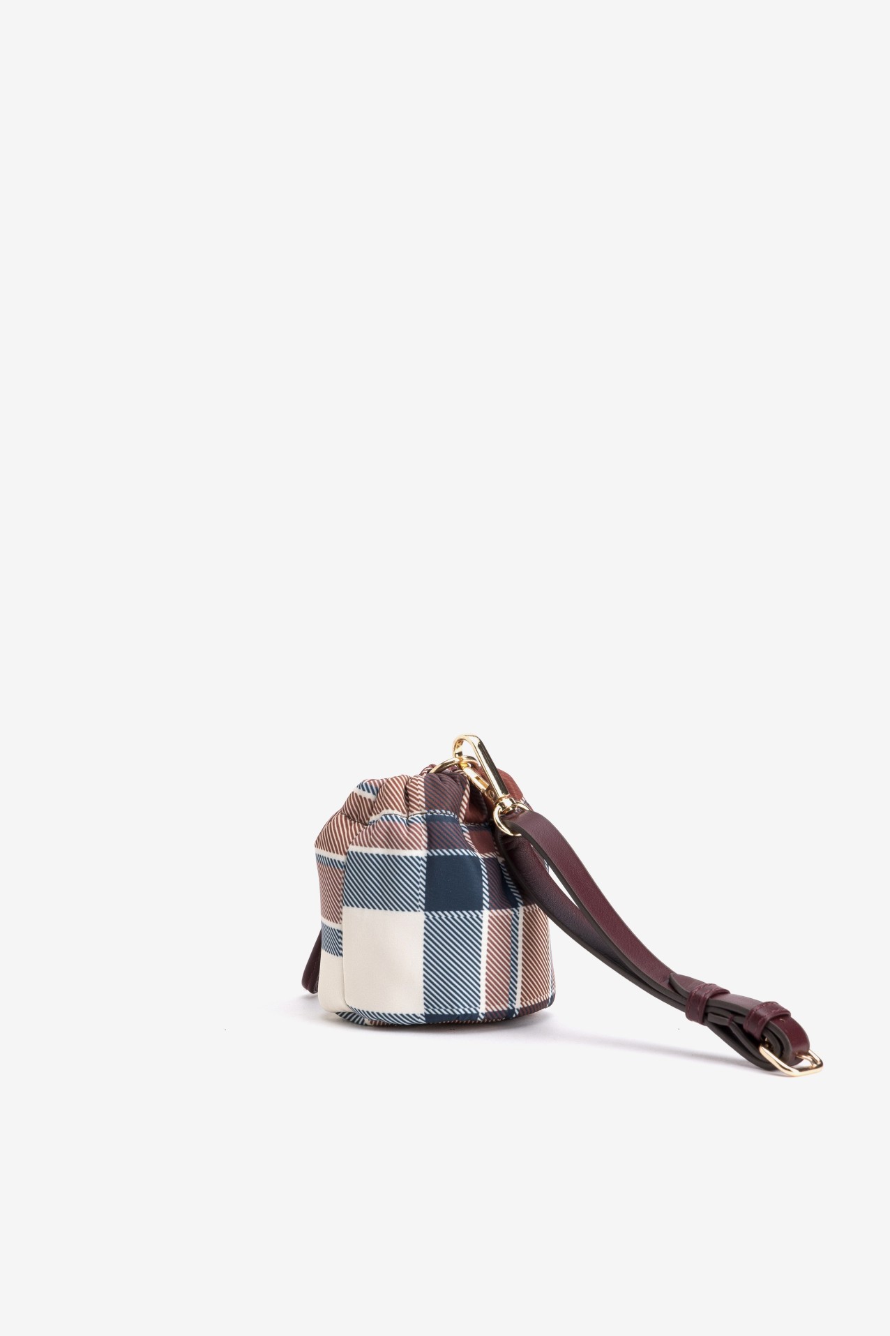 Checkered Mini Pouch Purse