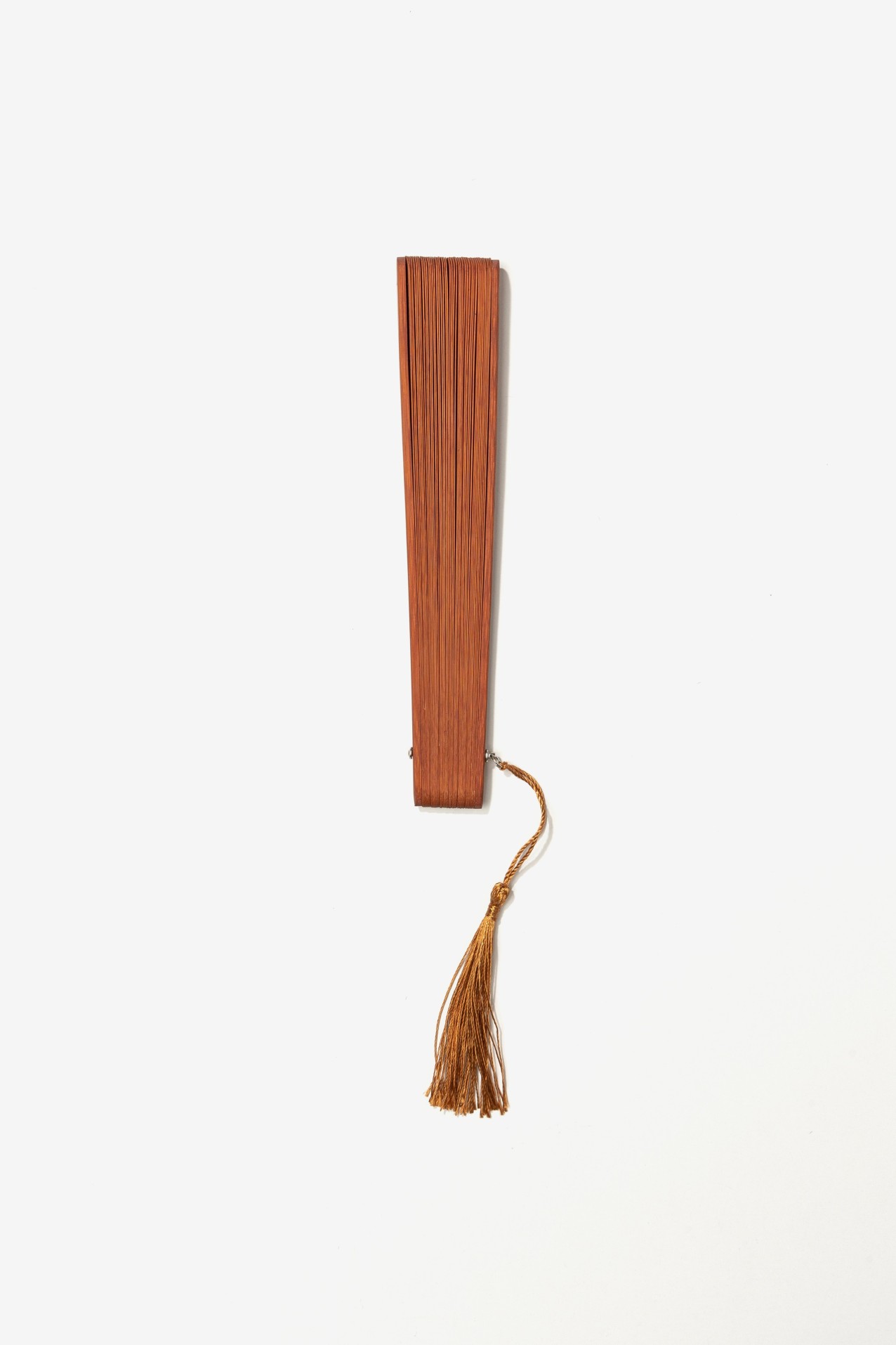 Orange Hand Fan Accessory