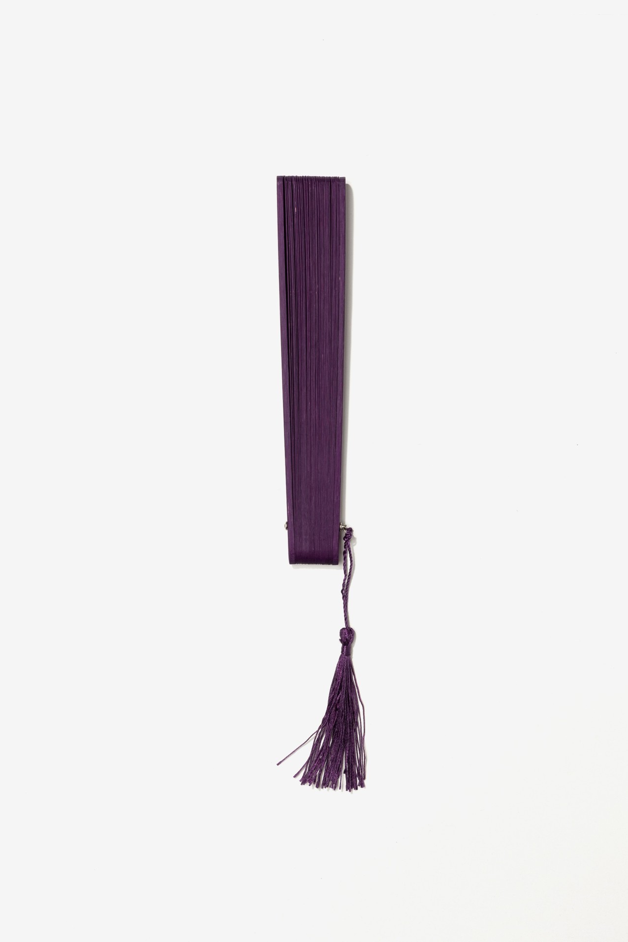 Purple Hand Fan Accessory