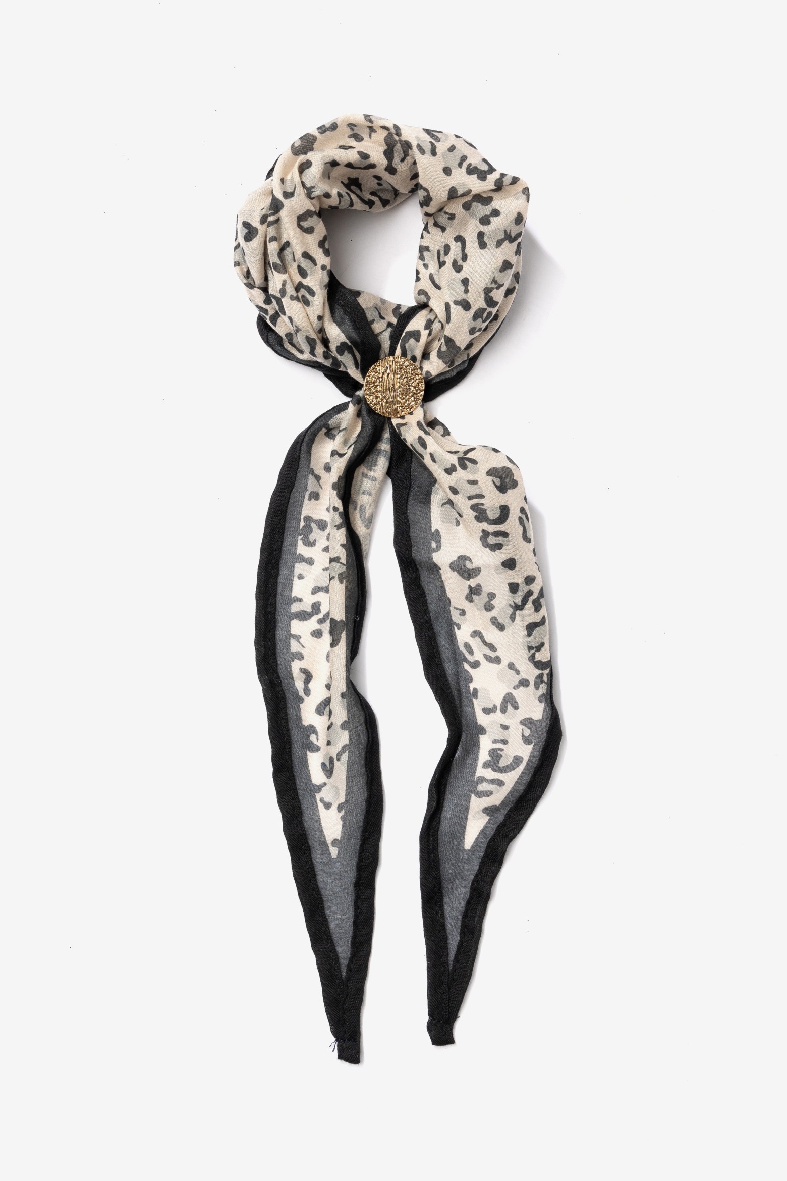 Animal Print Skinny Bandana