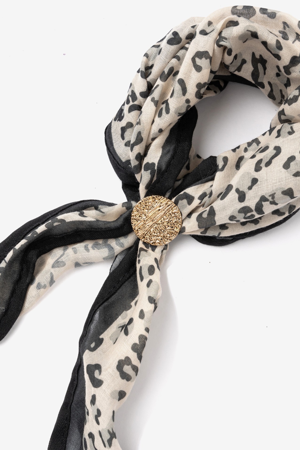 Animal Print Skinny Bandana