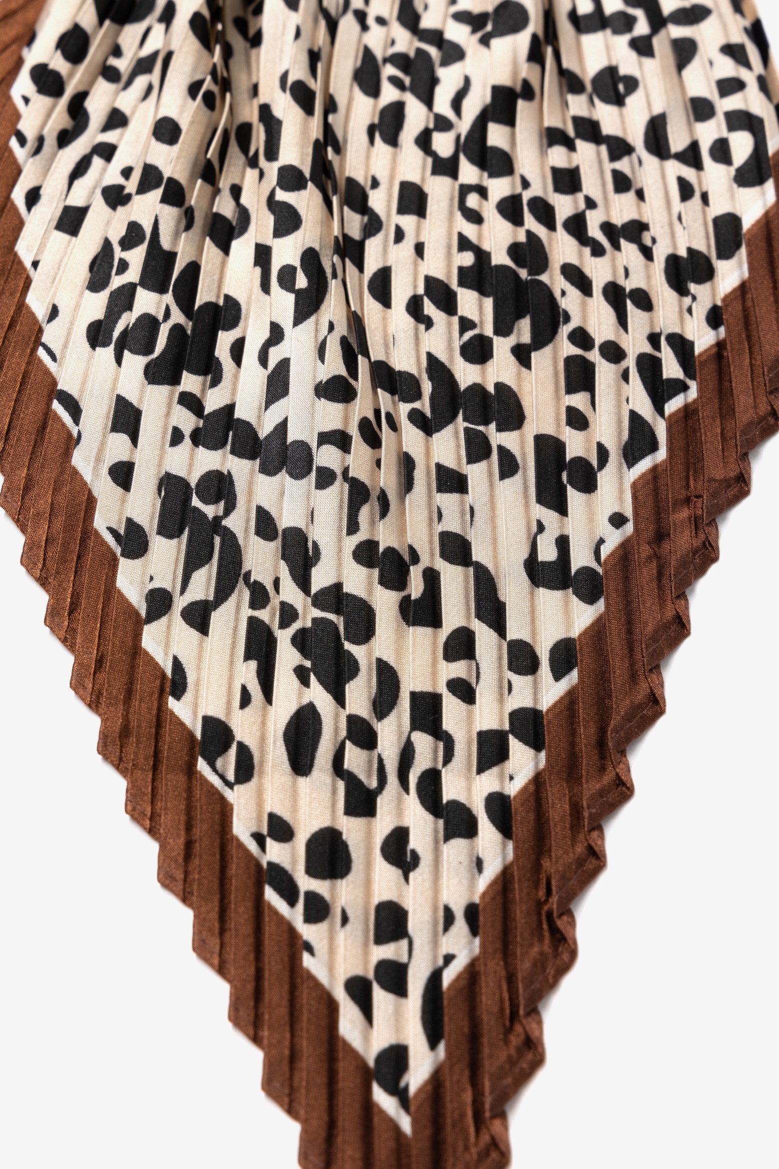 Bandana leopardo tons terra