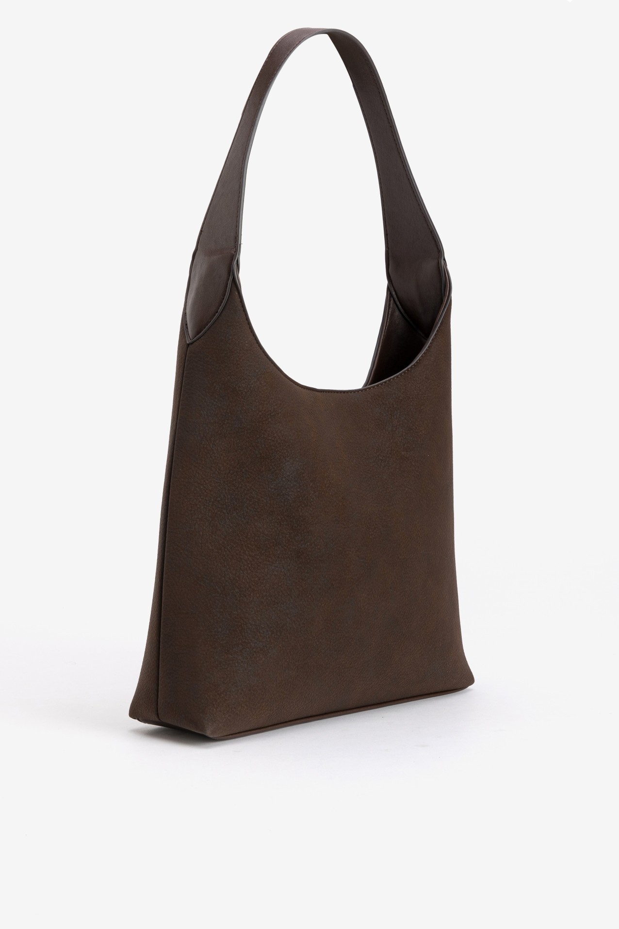 Minimal Brown Shoulder Bag