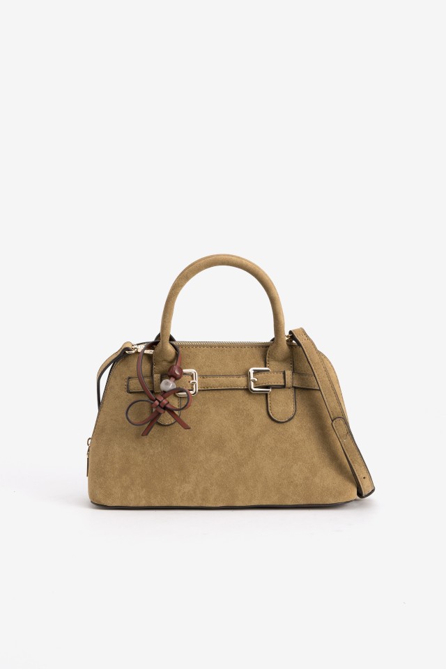 Brown Structured Handbag Brown Structured Handbag