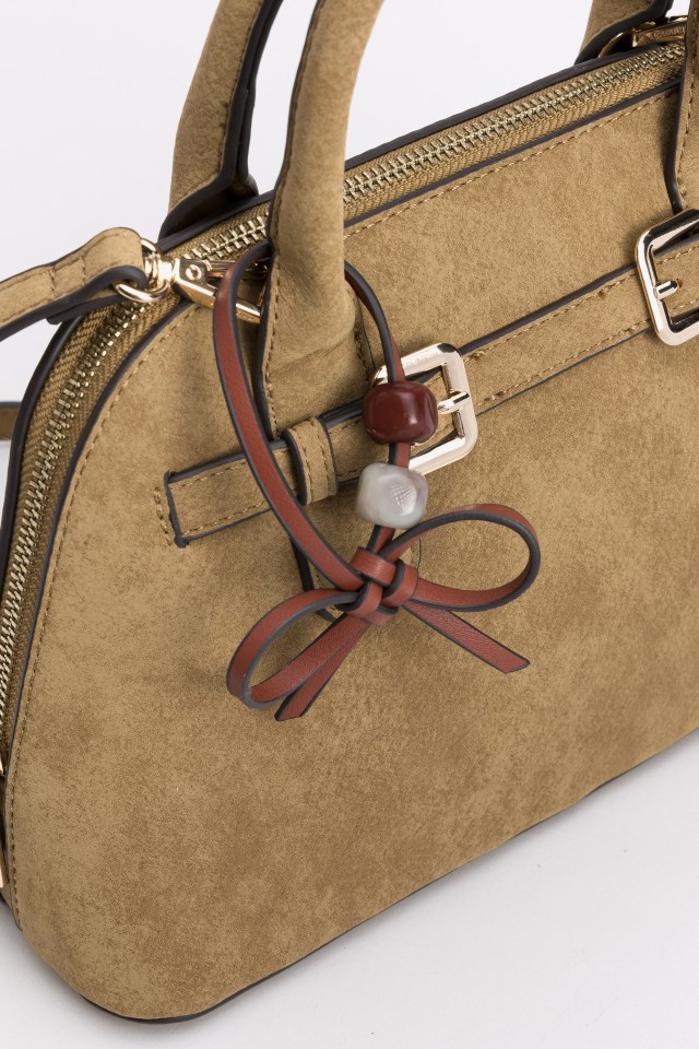 Brown Structured Handbag Brown Structured Handbag