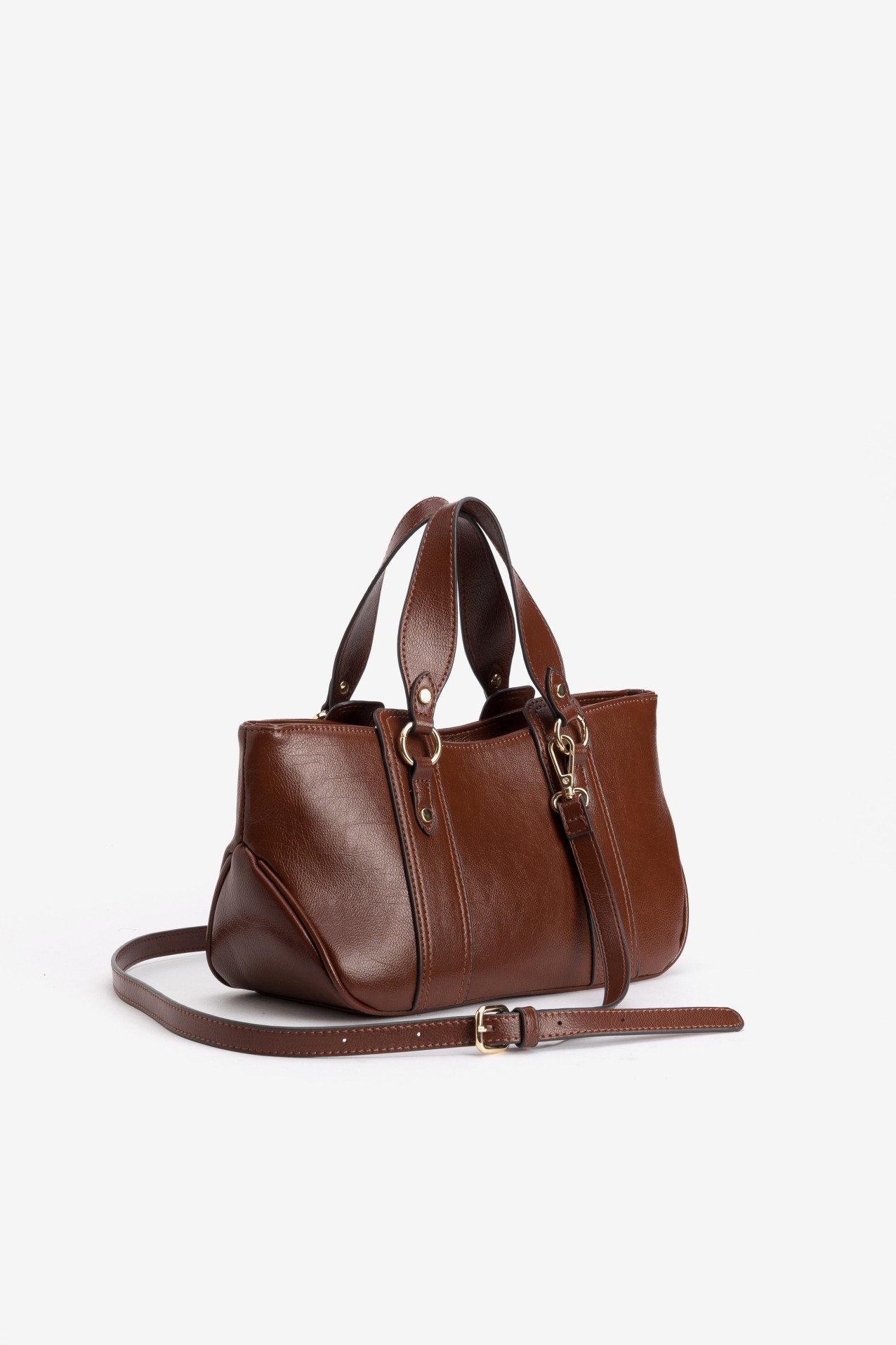 Small Brown Structured Bag