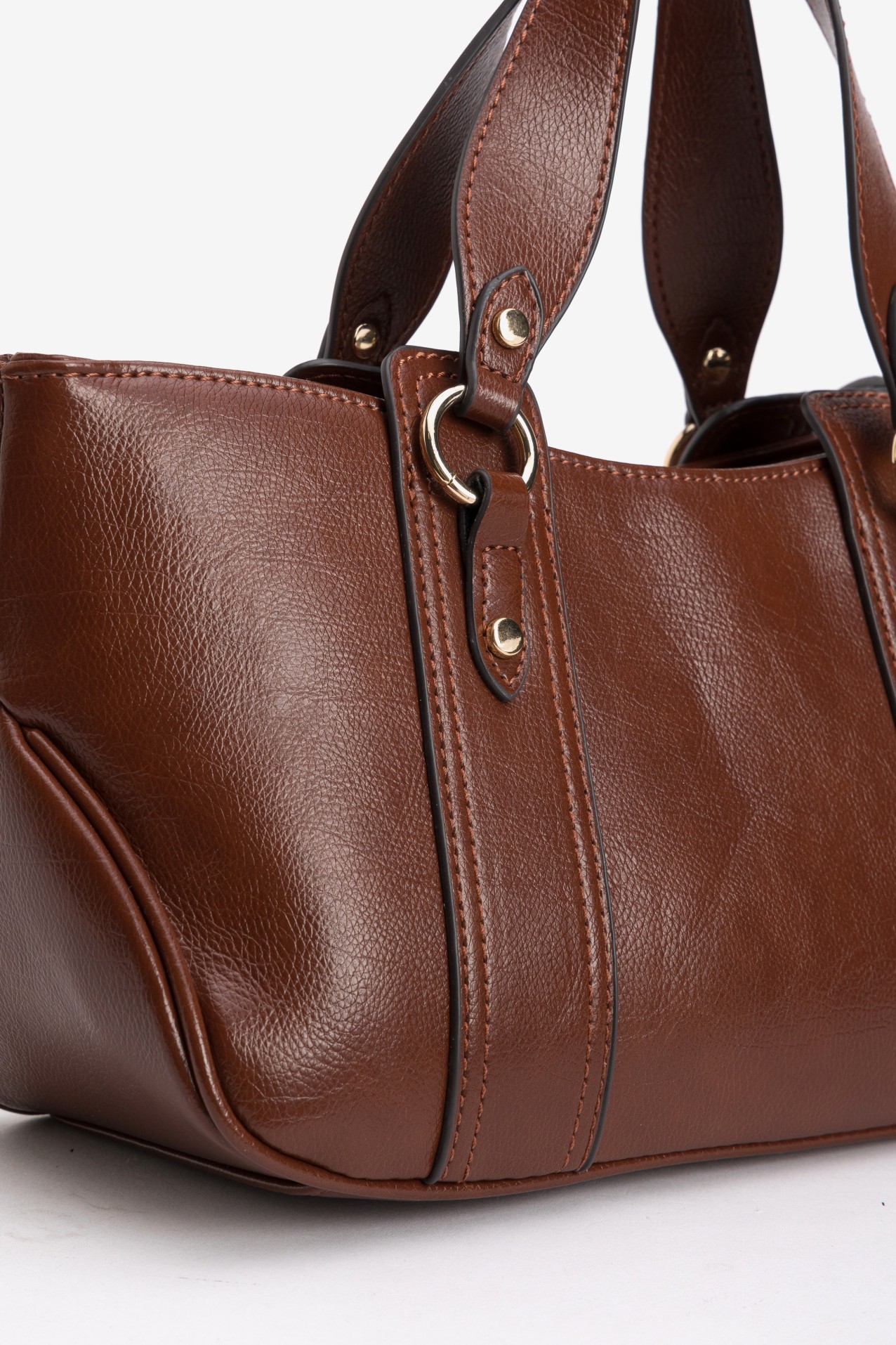 Small Brown Structured Bag