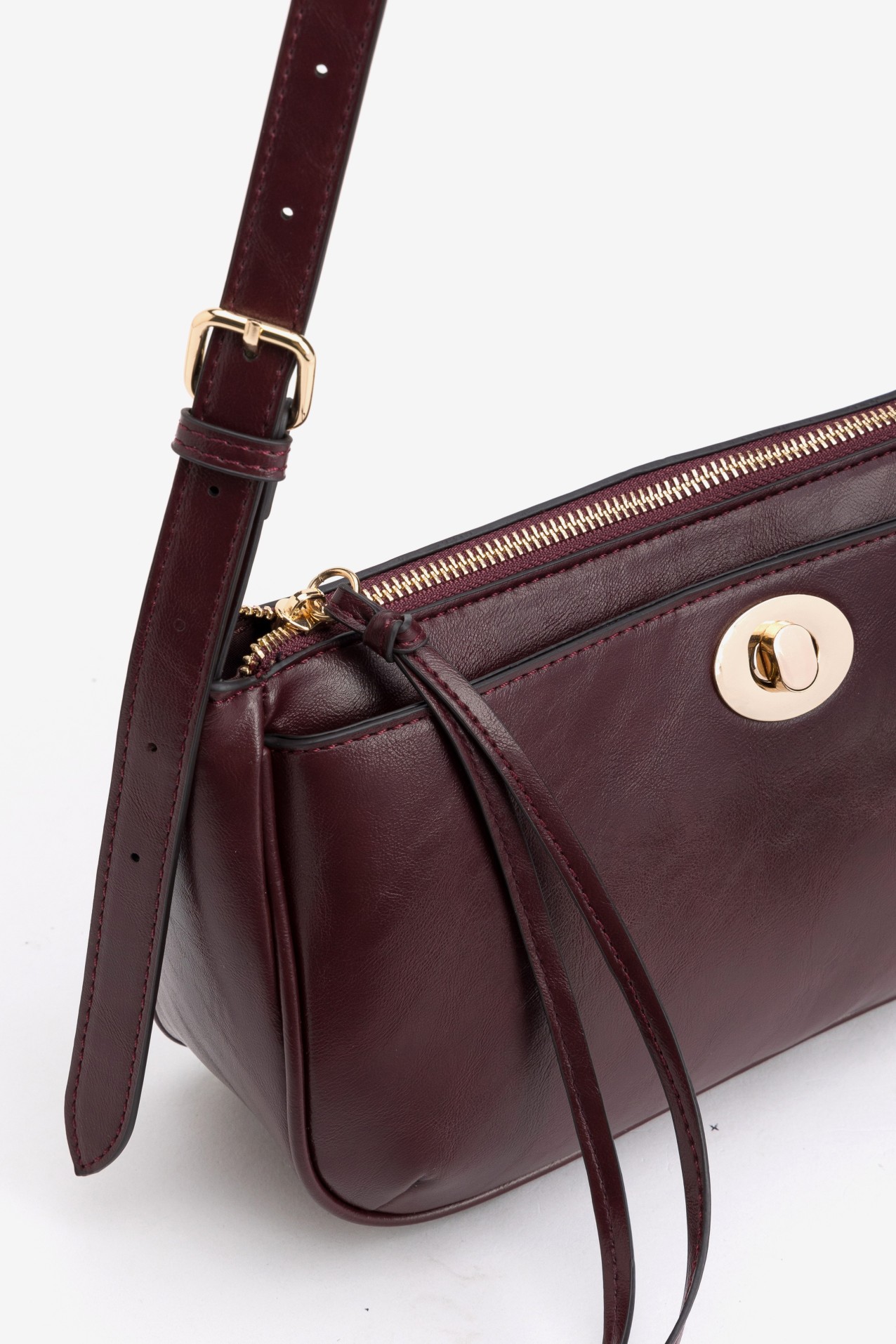 Dark Red Minimalist Bag