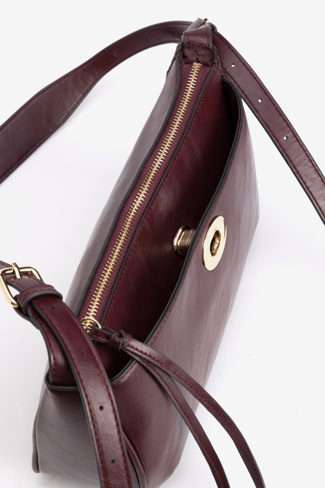 Dark Red Minimalist Bag