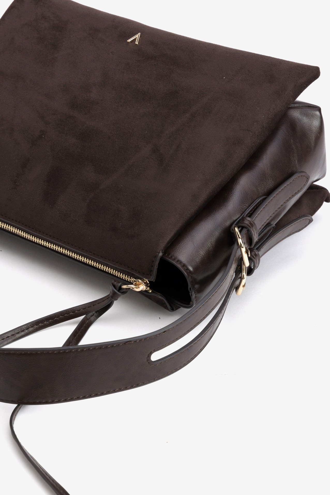 Brown Minimal Shoulder Wallet