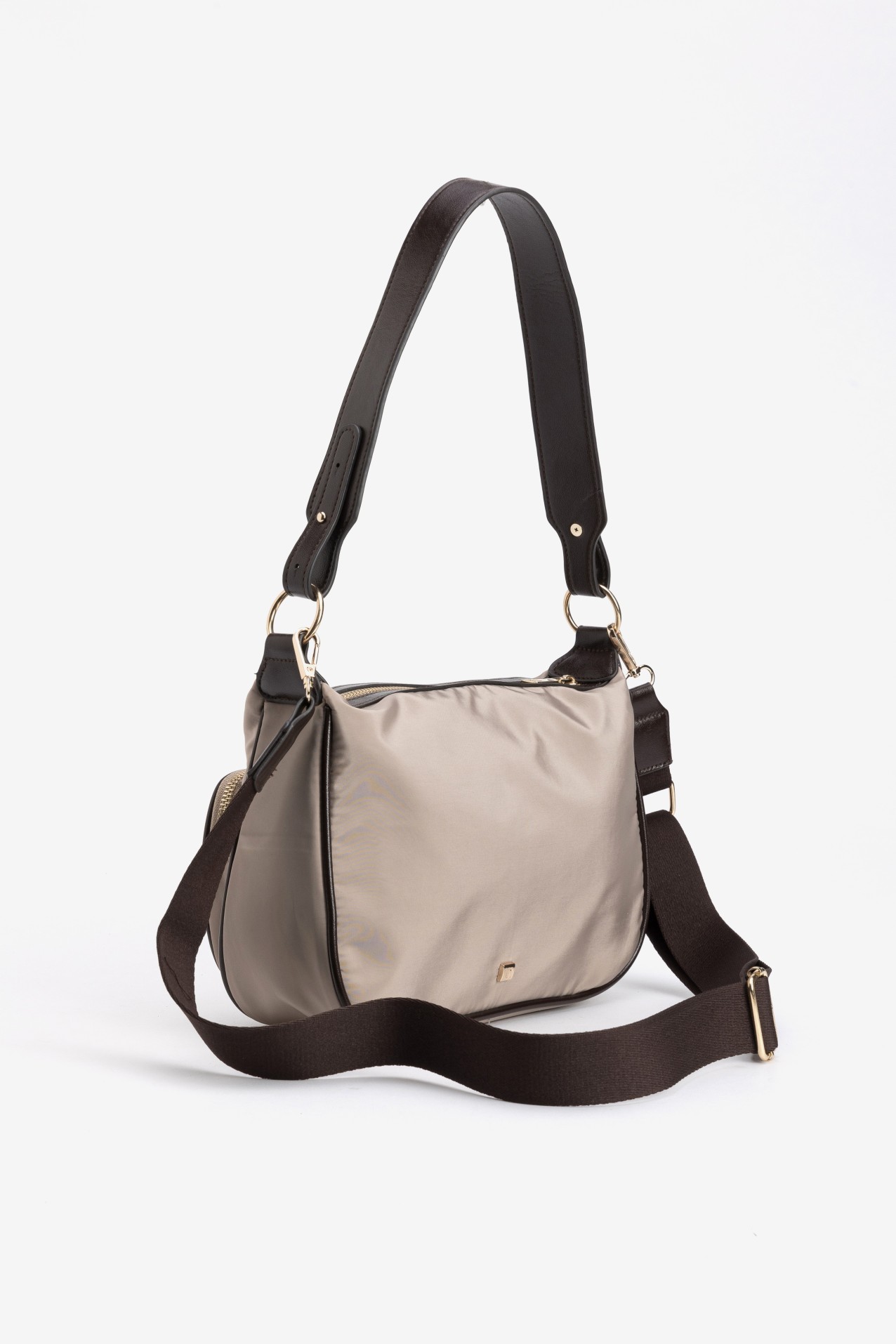 Beige Crossbody Bag