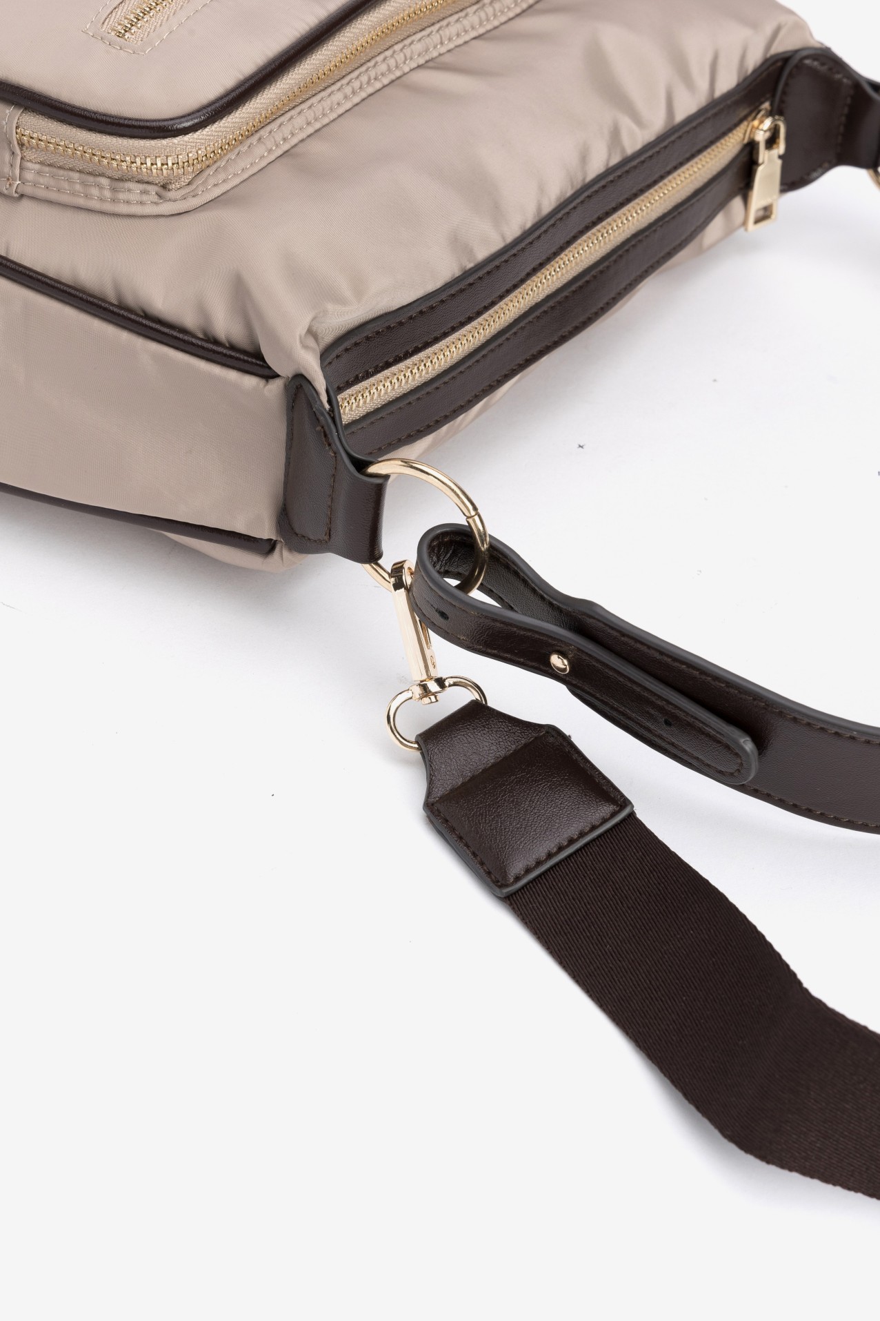 Beige Crossbody Bag