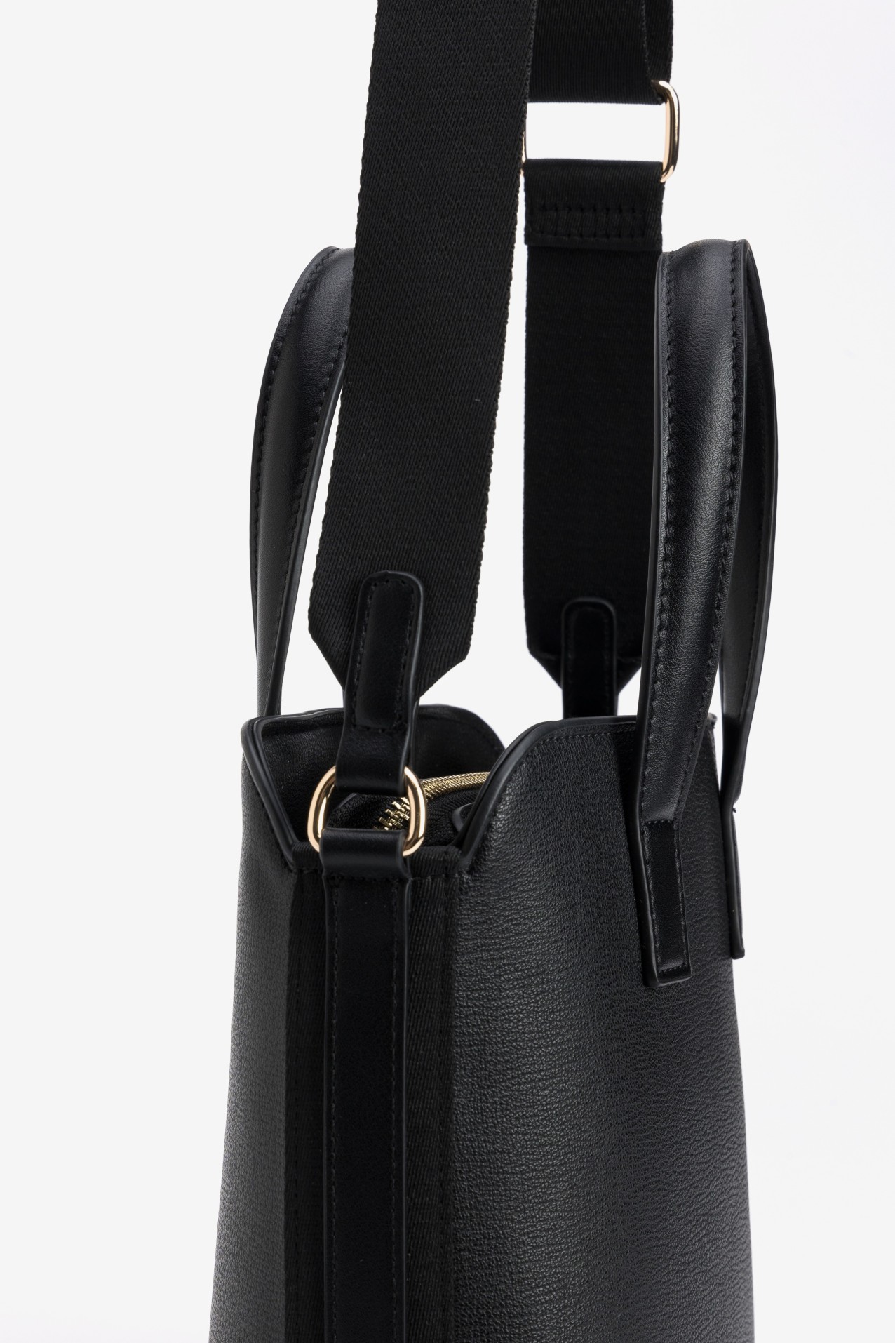 Black Modern Handle Wallet