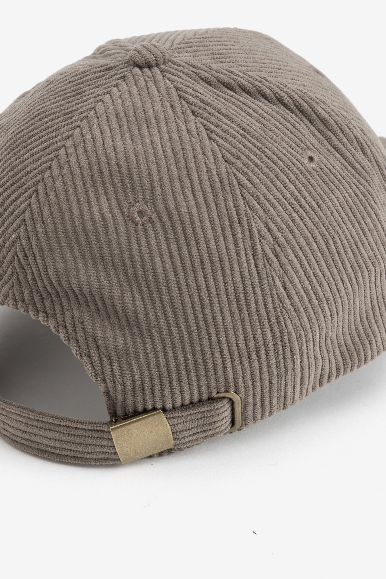 Brown Corduroy Cap