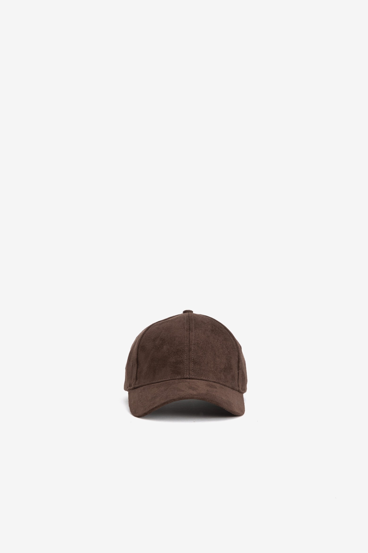 Dark Brown Suede Cap