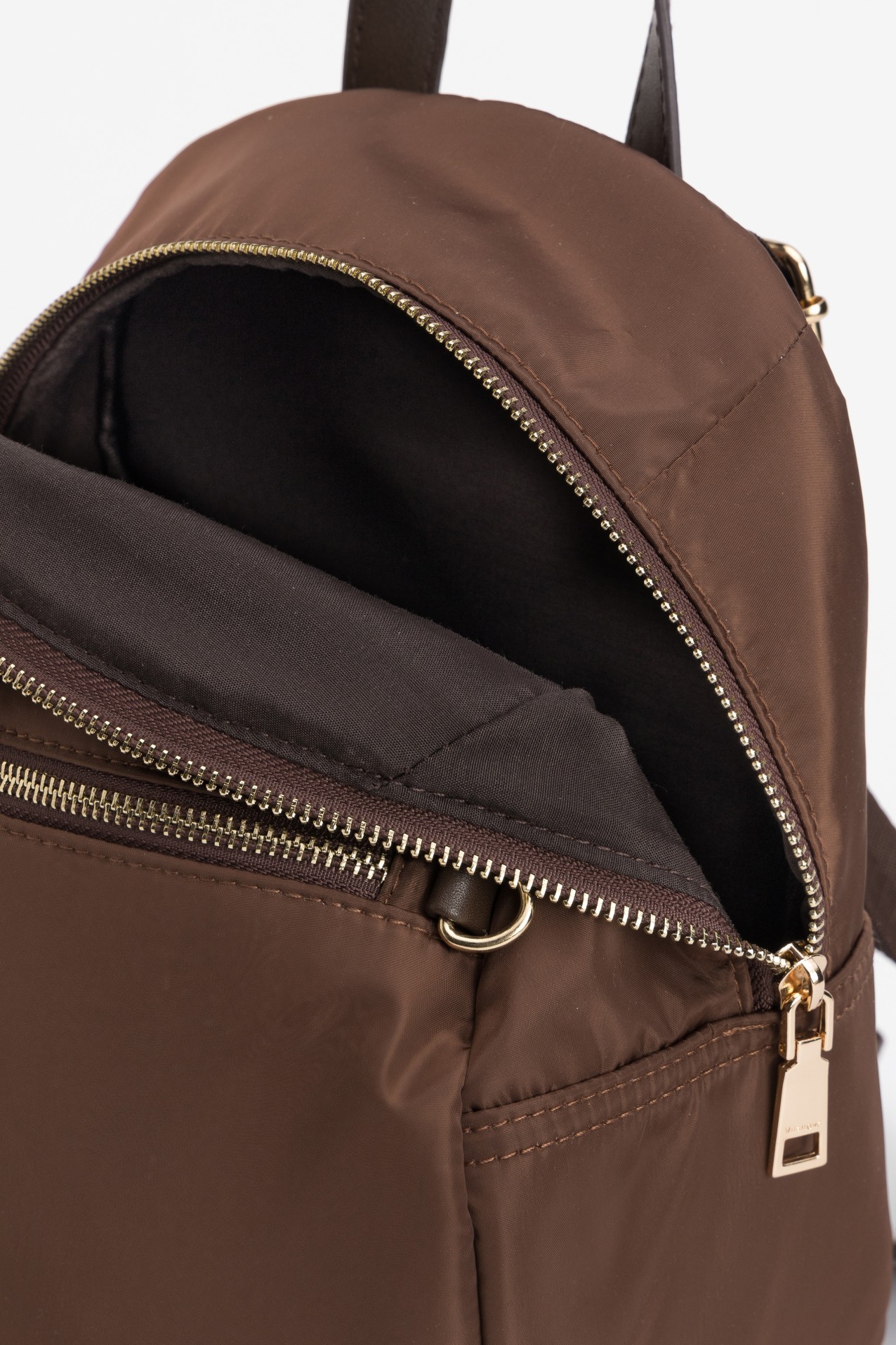 Brown Mini Backpack Style