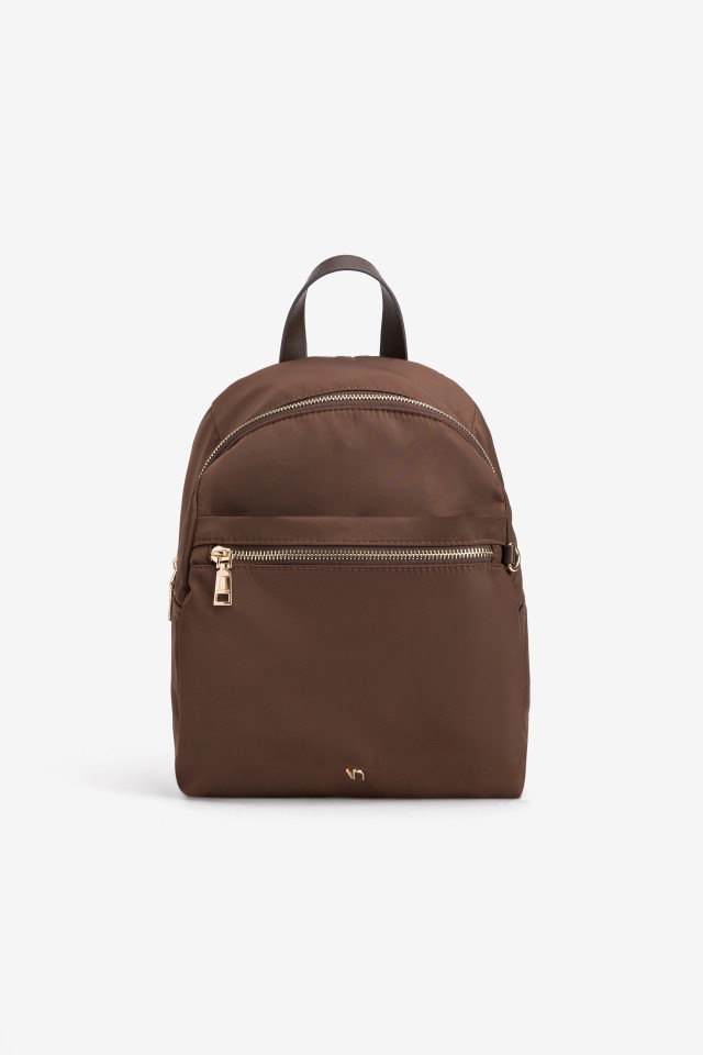 Brown Mini Backpack Style