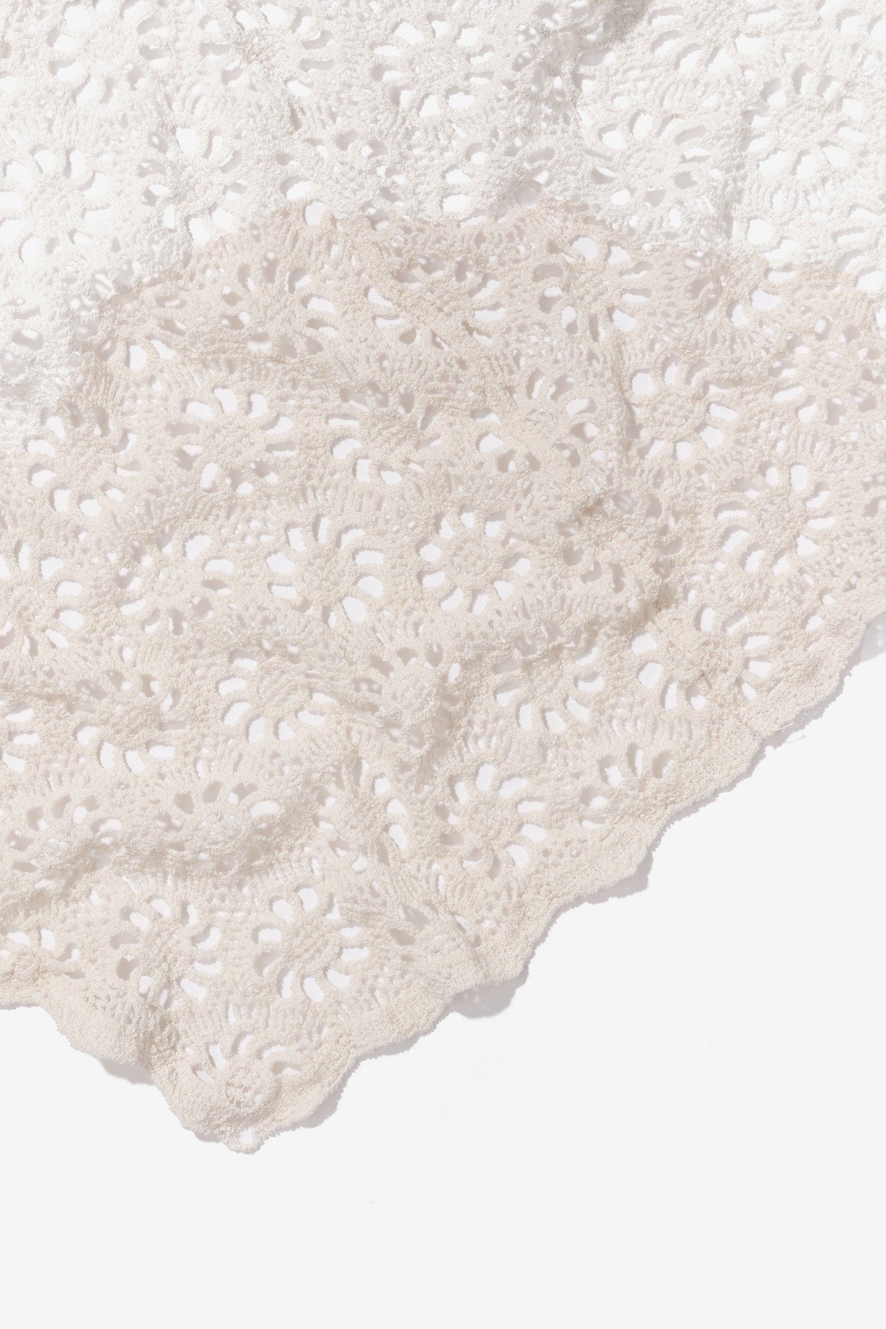 Pa�uelo crudo boho floral