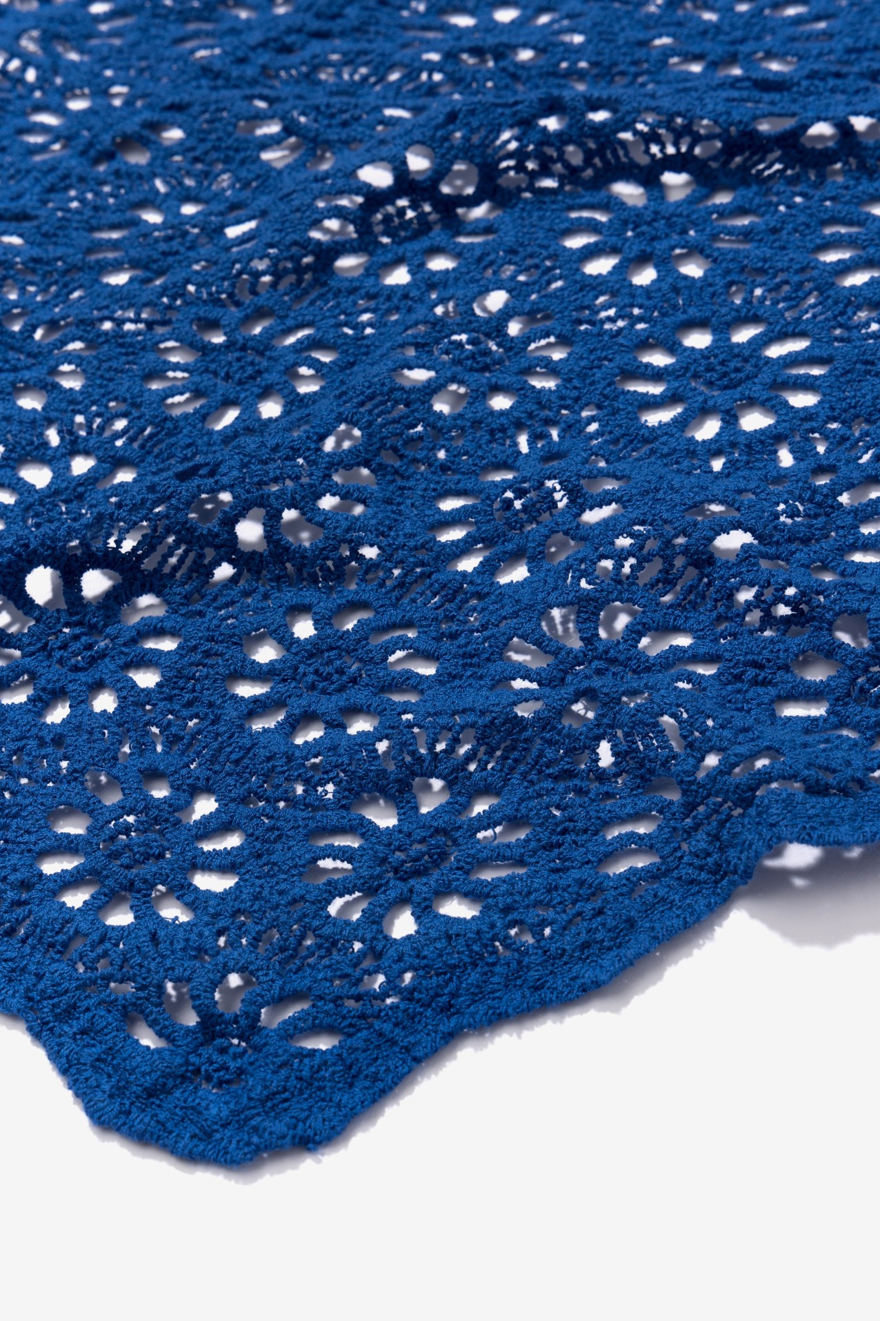 Blue Lace Scarf