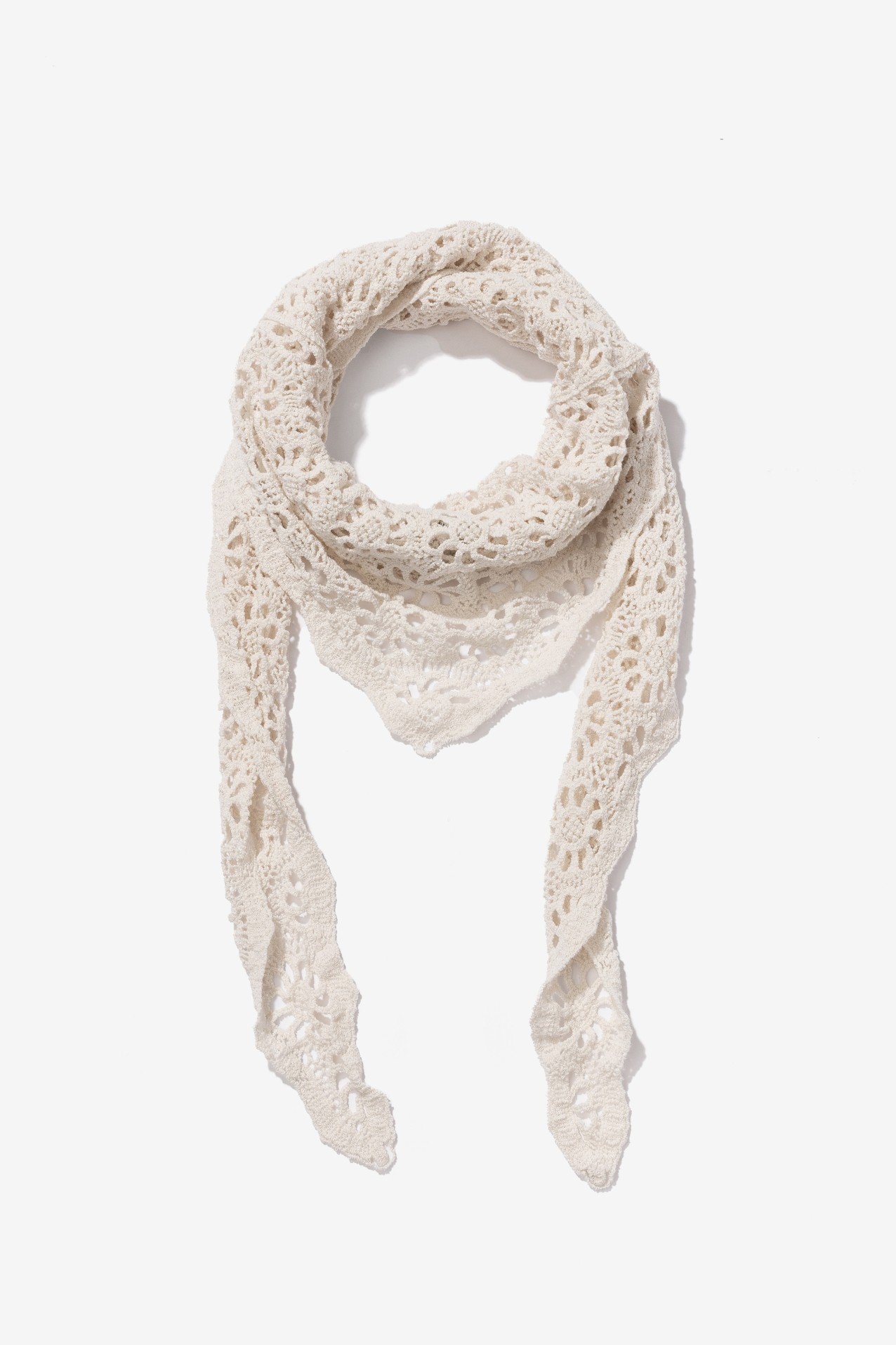 Pa�uelo crudo boho floral