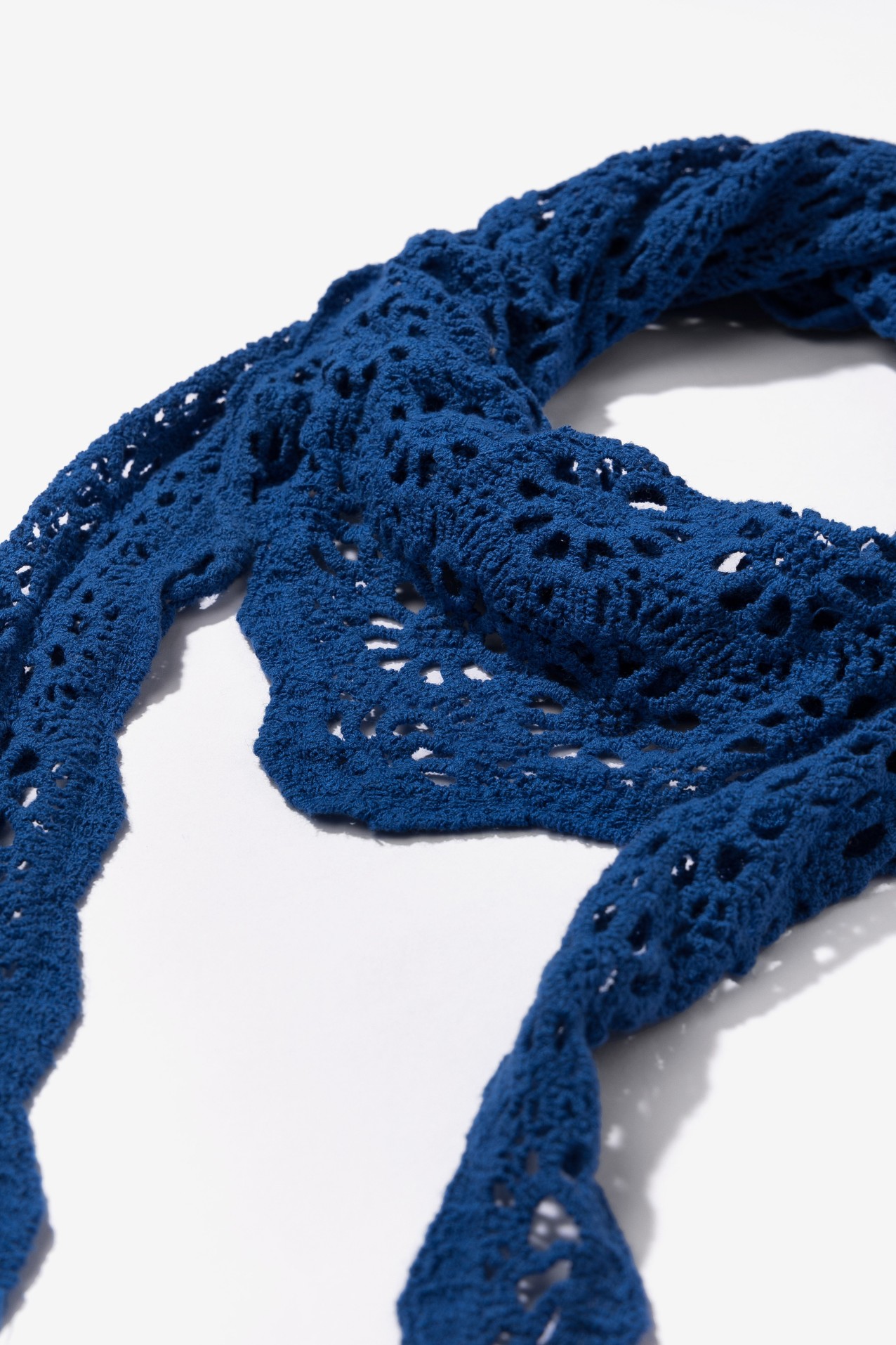 Blue Lace Scarf
